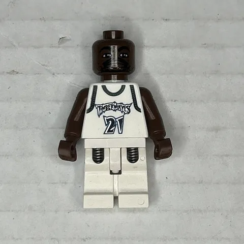 Kevin Garnett White Jersey NBA Basketball LEGO® Minifigure Figure
