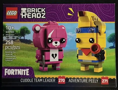 LEGO 40760 Fortnite Adventure Peely & Cuddle Team Leader BrickHeadz GWP