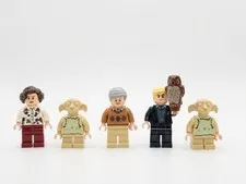 LEGO Harry Potter Minifigure Lot hp217 hp215 hp017 hp229 Dursley Dobby Draco