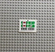 LEGO® 8236stk01 Set 8236 Bike Burner Sticker Decal NEW NEW Complete