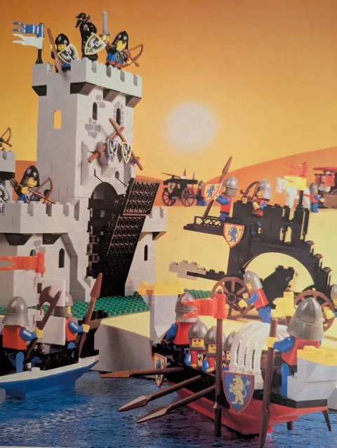 Vintage (1987) LEGO Castle Advertisement / Poster - VERY RARE!