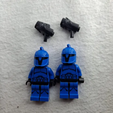2x LEGO Star Wars Clone Wars Senate Commando - Printed Legs Minifigure sw0614