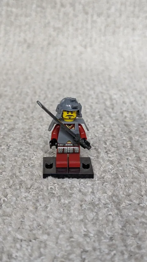 Lego Series 3 Collectible Minifigure COL035 Samurai Warrior 100% complete!