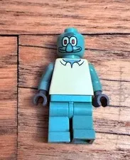 Lego Squidward Minifigure SpongeBob SquarePants Vintage Cartoon