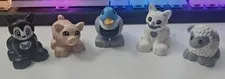 LEGO Duplo Animal Figures Lot (5 Pieces) Cat Pig Sheep Duck Figure