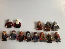 LEGO Hobbit Dwarf Minifigure Lot - 12 Dwarves + Bilbo