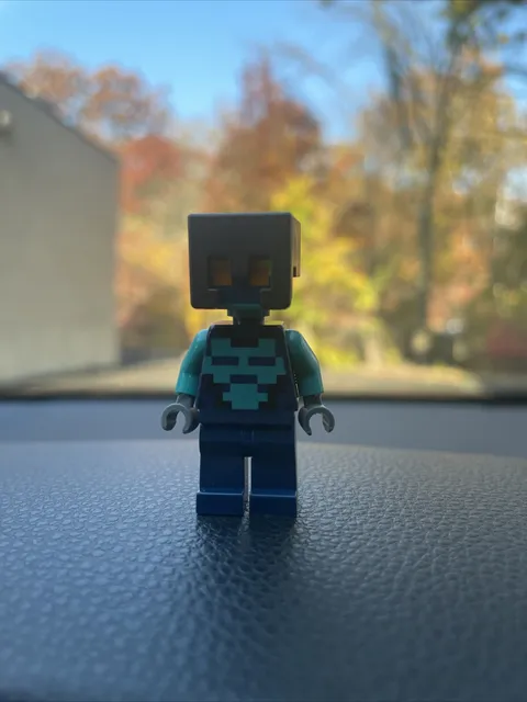 Lego Minecraft  Minifigure Min119 Nether Adventurer Excellent Condition