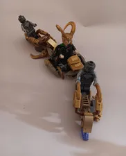 LEGO Loki Minifigure Figure Plastic with Accessories and Tan Sled