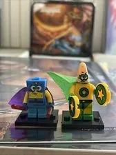SPONGEBOB SQUAREPANTS SUPERHERO PATRICK ELASTIC WAISTBAND LEGO MINIFIG FIGURE