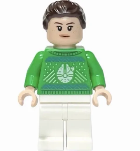 LEGO Star Wars Rey Holiday Sweater Minifigure sw1317 From Set 40658