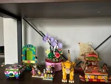 LEGO Disney Bundle 43210, 43239, 43237, 43243 + extra minifigures