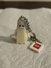 LEGO Monster Fighters Ghost Glow in The Dark Minifigure Minifig Key Chain RARE!