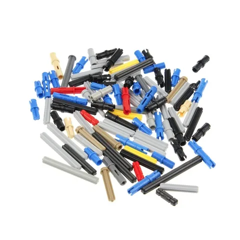 100 LEGO Technic small parts approx. 40 g pin cross axle mixed e.g.: cross rod