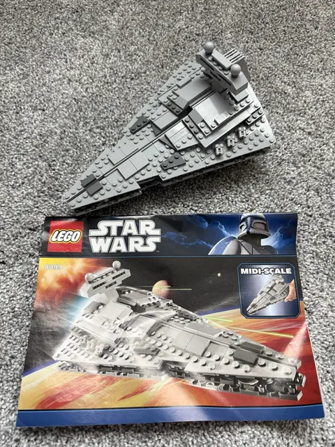 LEGO Star Wars: Midi-Scale Imperial Star Destroyer (8099) W/ Instructions Rare
