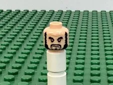2011 LEGO Blackbeard’s Head Minifigure Light Nougat 4195 4192 #3626pb0565 MINT!