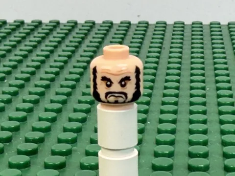 2011 LEGO Blackbeard’s Head Minifigure Light Nougat 4195 4192 #3626pb0565 MINT!