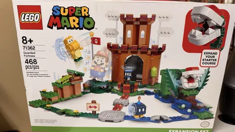 LEGO Super Mario 71362 Guarded Fortress Expansion Set Retired NIB 468 Pcs