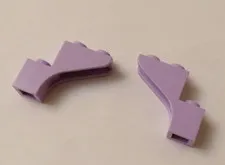 Lego x2 Lavender 1x3x2 Half Arch, Curved Ends, 88292 (028-186)