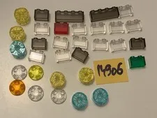 Lego Clear Bricks Part Lot