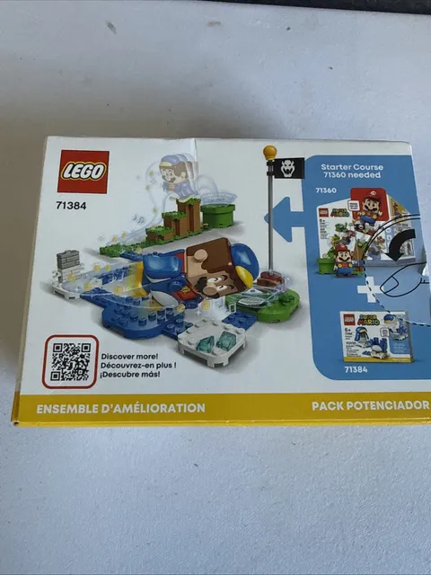 Lego 71384 Super Mario Penguin Power Up Pack NIB RETIRED
