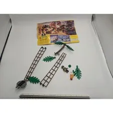 Lego Pirates 6270 Forbidden Island Spare Parts Lot Minifigures Trees Ladders