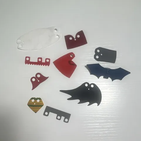 LEGO Minifigure Cape & Wings Parts Lot 9pc Printed Multicolor