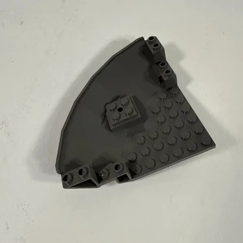 Lego Part 30201 Dark Gray PANEL 10 x 10 x2-1/3 Inverted Corner Quarter QTY 1 M1