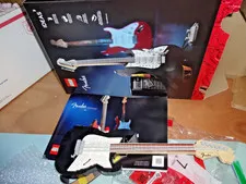 LEGO Fender Stratocaster Electric Guitar (21329) All Parts and Manual