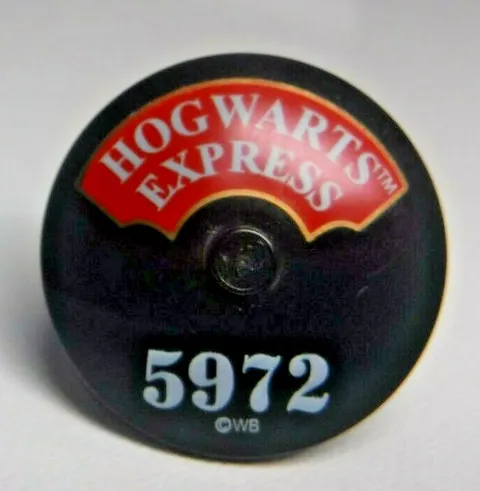 LEGO Black 4x4 Dish w/ Hogwarts Express Pattern Part 3960px6 Harry Potter 4708
