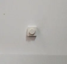 Lego White Plate 1 x 1 Part 3024