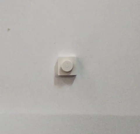 Lego White Plate 1 x 1 Part 3024