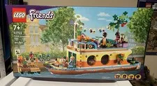 LEGO Friends Canal Houseboat 41702 Sealed Box Retired 737pcs 4 Figs