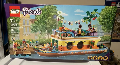 LEGO Friends Canal Houseboat 41702 Sealed Box Retired 737pcs 4 Figs