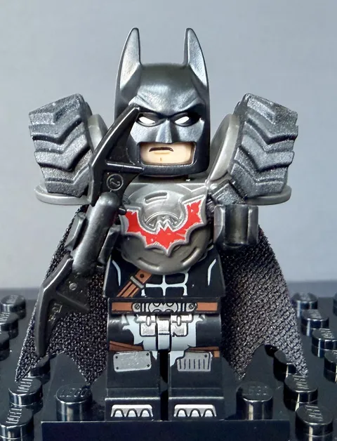 Lego Batman Minifigure Battle Ready Lego Movie 2 
