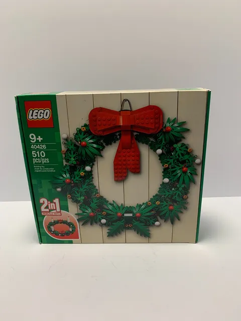 LEGO 40426 2 in 1 Christmas Wreath-Brand New & Sealed