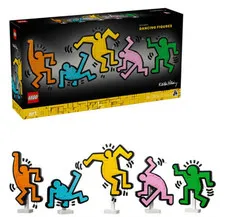 LEGO Art Keith Haring Dancing Figures 31216 Pop Art Wall Decor Set Japan