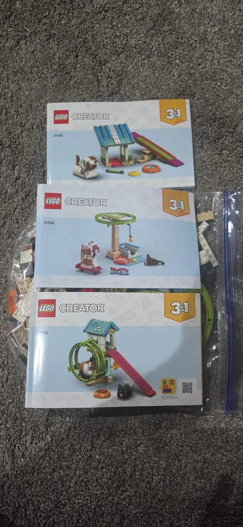 LEGO Creator 3-in-1 Hamster Wheel 31155