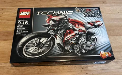 Lego 8051 Technic Motorbike NEW Sealed RARE