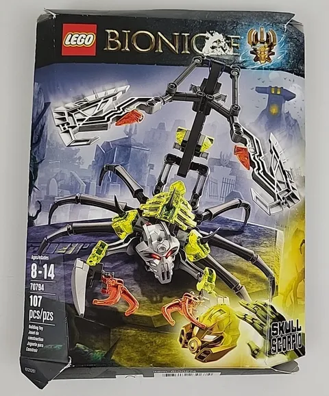 LEGO BIONICLE: Skull Scorpio (70794) New sealed with some box damage