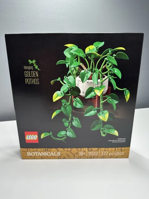 NEW! Ships Fast - LEGO Botanicals 11512 Hanging Golden Pothos Set 372pcs In Hand