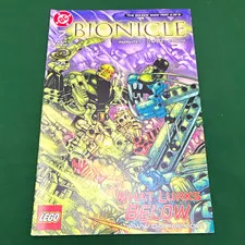 Lego Bionicle DC Comics Book Part 7 July 2002 What Lurks Below
