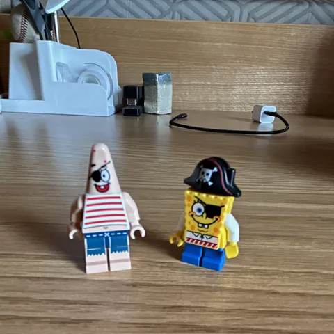 LEGO Minifigures SpongeBob SquarePants SpongeBob Pirate & Patrick Star