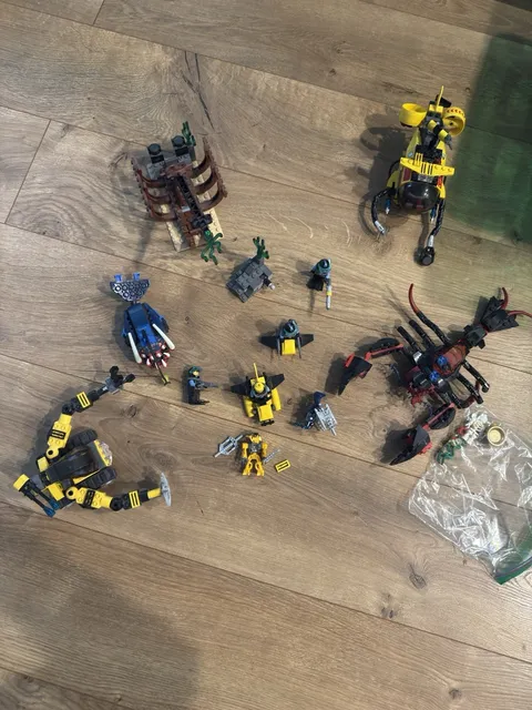 Lego Atlantis Used LOT incomplete Sets