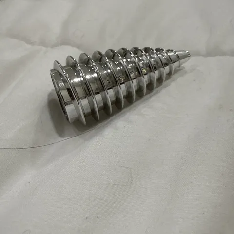 1x Lego Drill Tip Drill Chrome Silver Spiral Screw 4970 4940 71612cx1