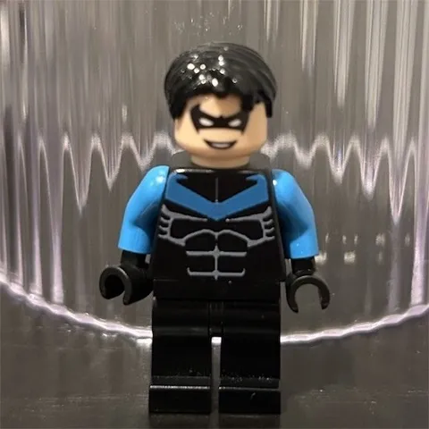 LEGO Custom Printed Nightwing DC Super Heroes Minifigure