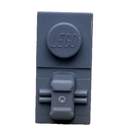 Lego 30383 Light Bluish Gray Hinge Plate 1 x 2 Locking with 1 Finger on Top