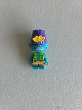 Lego Trolls World Tour MiniFigure BRANCH With Flat Sunglasses From set 41255