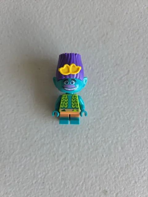 Lego Trolls World Tour MiniFigure BRANCH With Flat Sunglasses From set 41255