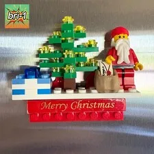 LEGO Holiday & Event 🎄Merry Christmas Holiday Magnet, 853353, 2011, SANTA CLAUS