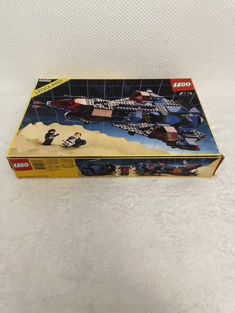 (L-2) Lego Space 6986 Mission Commander Original Box / Box Inlay Instructions